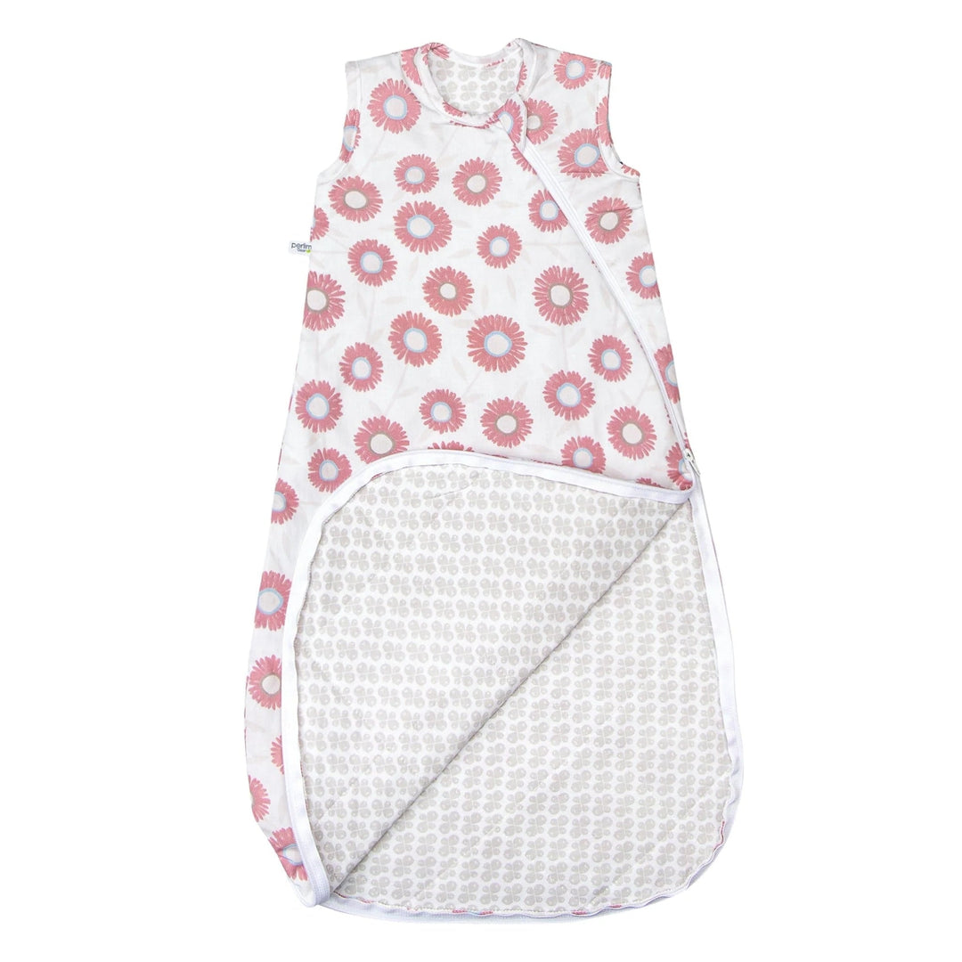 Dormeuse, sac de nuit Fleurs marguerites Perlimpinpin Mlle et Coco