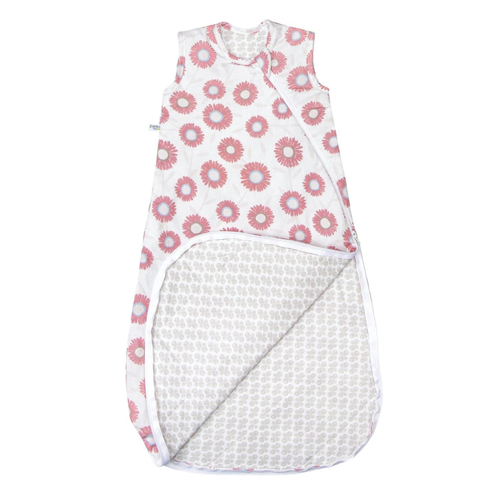 Dormeuse, sac de nuit Fleurs marguerites Perlimpinpin Mlle et Coco