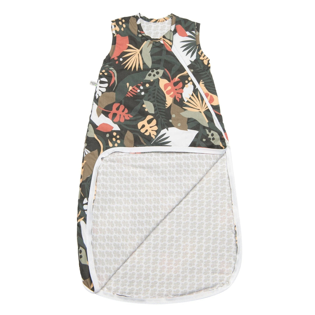 Dormeuse, sac de nuit Noir Tropicale Perlimpinpin Mlle et Coco