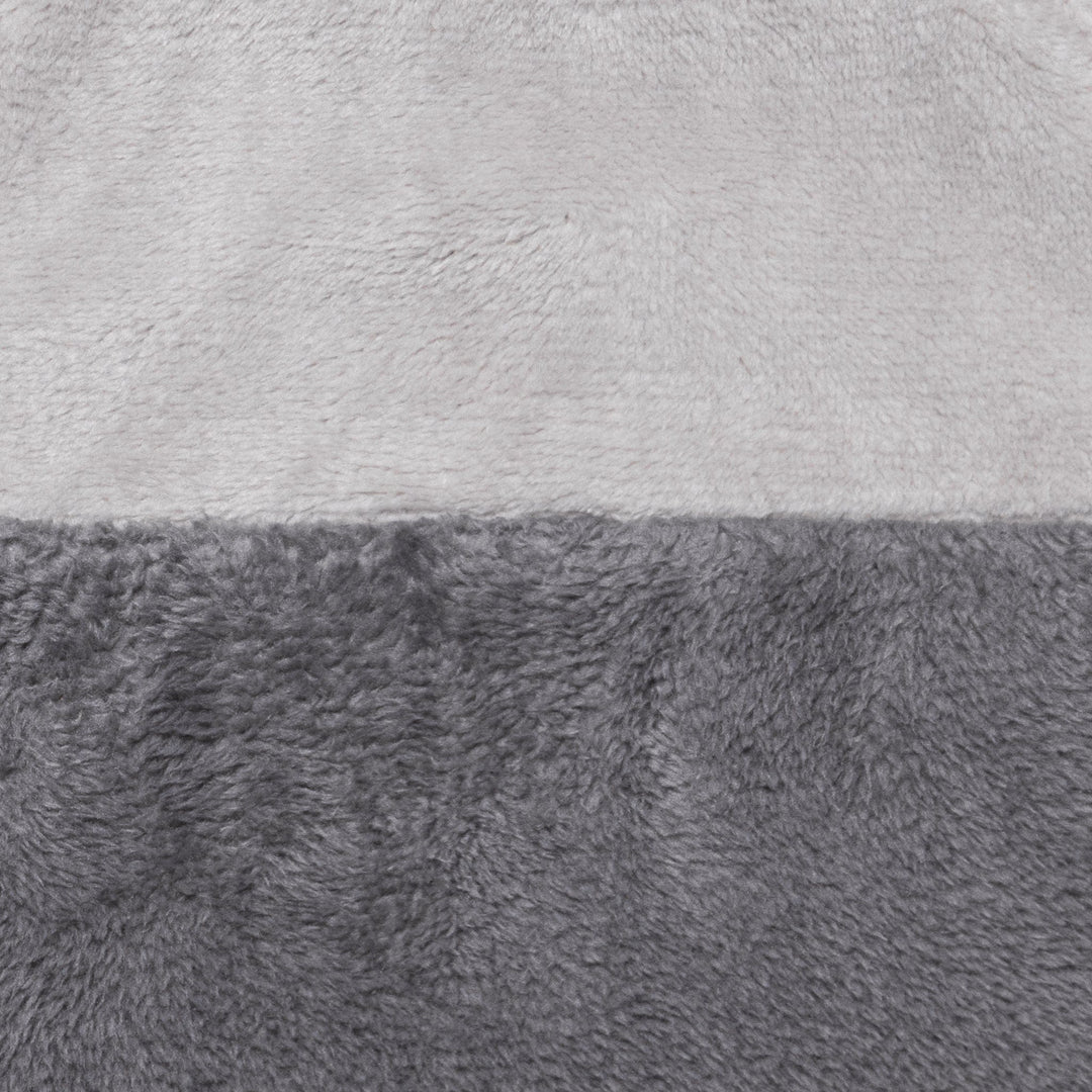 Sac de nuit gris double ton peluche 1.5 tog Perlim Pinpin Mlle et Coco