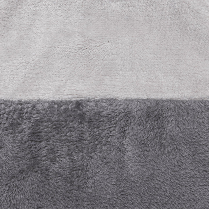 Sac de nuit gris double ton peluche 1.5 tog Perlim Pinpin Mlle et Coco