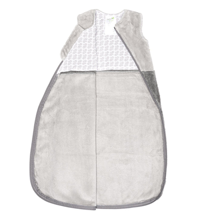 Sac de nuit gris double ton peluche 1.5 tog Perlim Pinpin Mlle et Coco