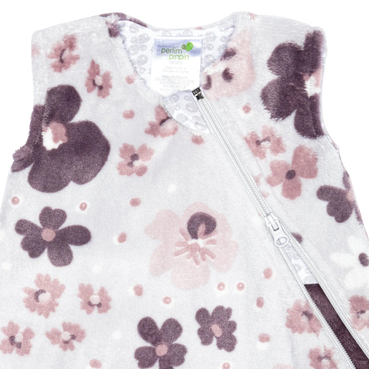 perlimpinpim fleur pensée sac nuit 1.5 tog peluche
