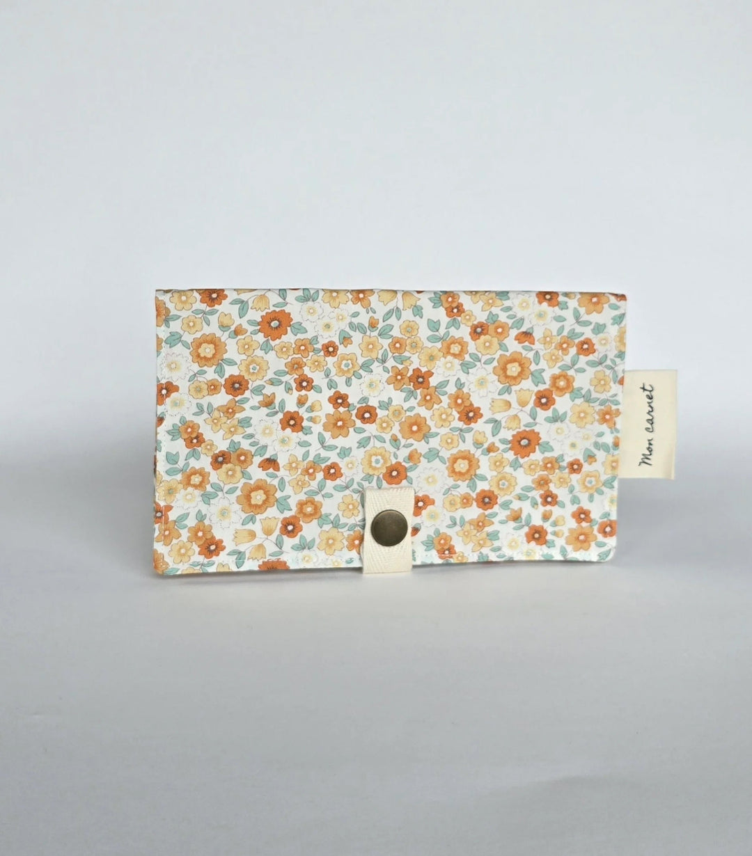 Carnet de santé / passeport - Sauge &amp; co Accessoires parents Sauge &amp; co Petit jardin orange 