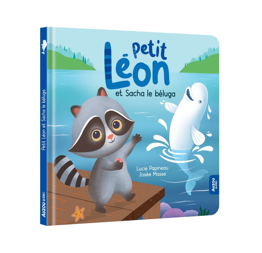 Livre pour enfant Petit Léon et Sacha la béluga Auzou 