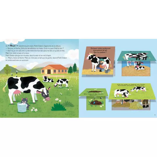Livre Auzou, collection petit Ludoc - les animaux de la ferme