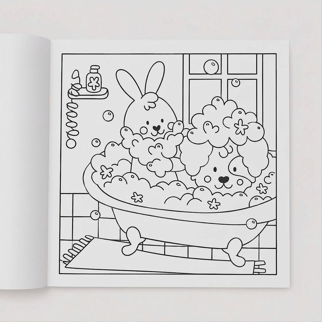 livre dessin Mon petit monde cosy So cute Nathan