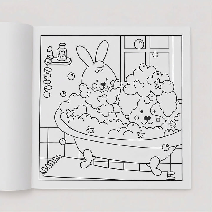 livre dessin Mon petit monde cosy So cute Nathan