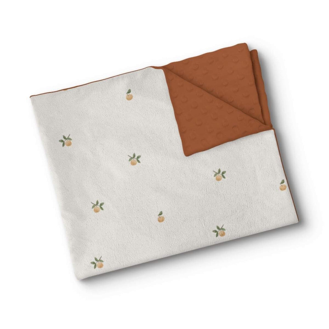 doudou oops clémentine minimaliste accessoire chambre bébé petits fruits