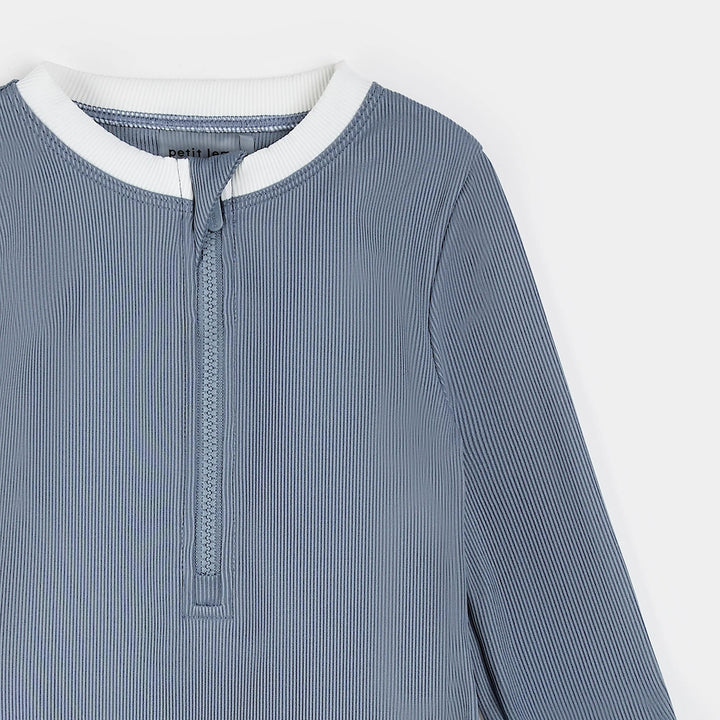 Maillot de bain combinaison bleu Petit Lem Mlle et Coco