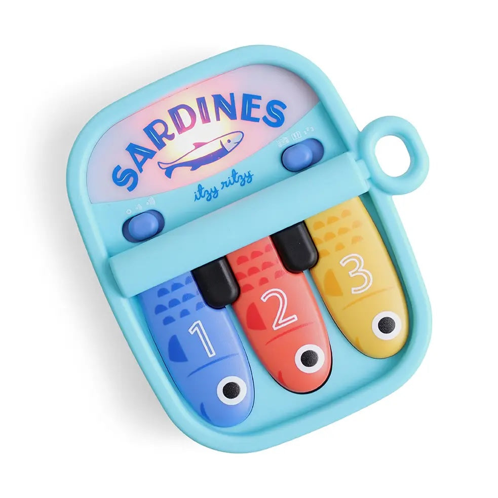 Jouet interactif Bitzy Tunes Sardine Itzy Ritzy Mlle et Coco