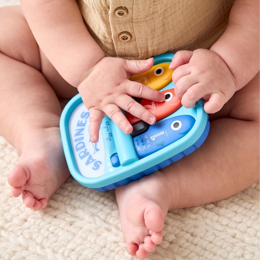 Jouet interactif Bitzy Tunes Sardine Itzy Ritzy Mlle et Coco