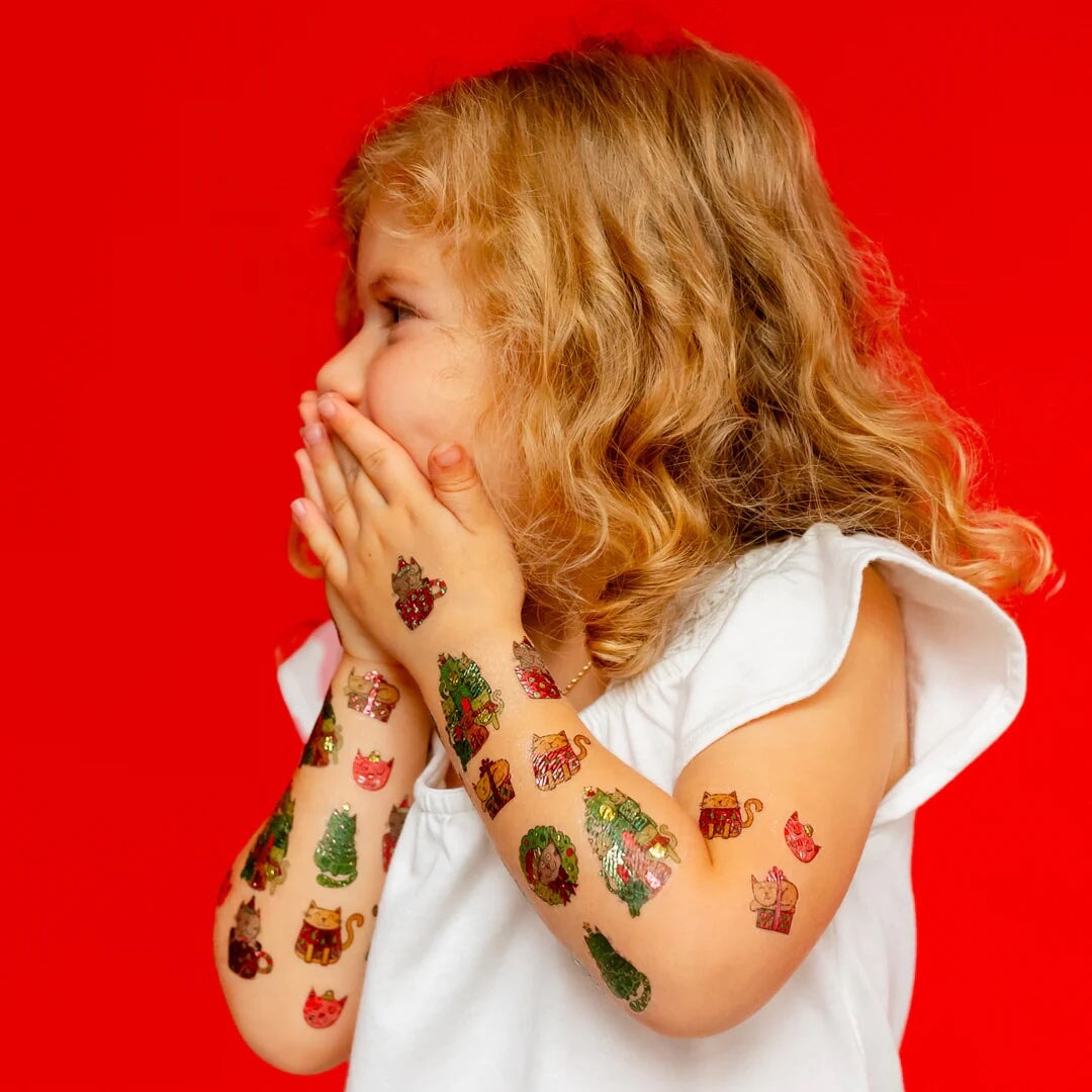 Tatouages temporaires - Chatspin de Noël - Pico tatouage Jouet/jeux Pico tatouage 