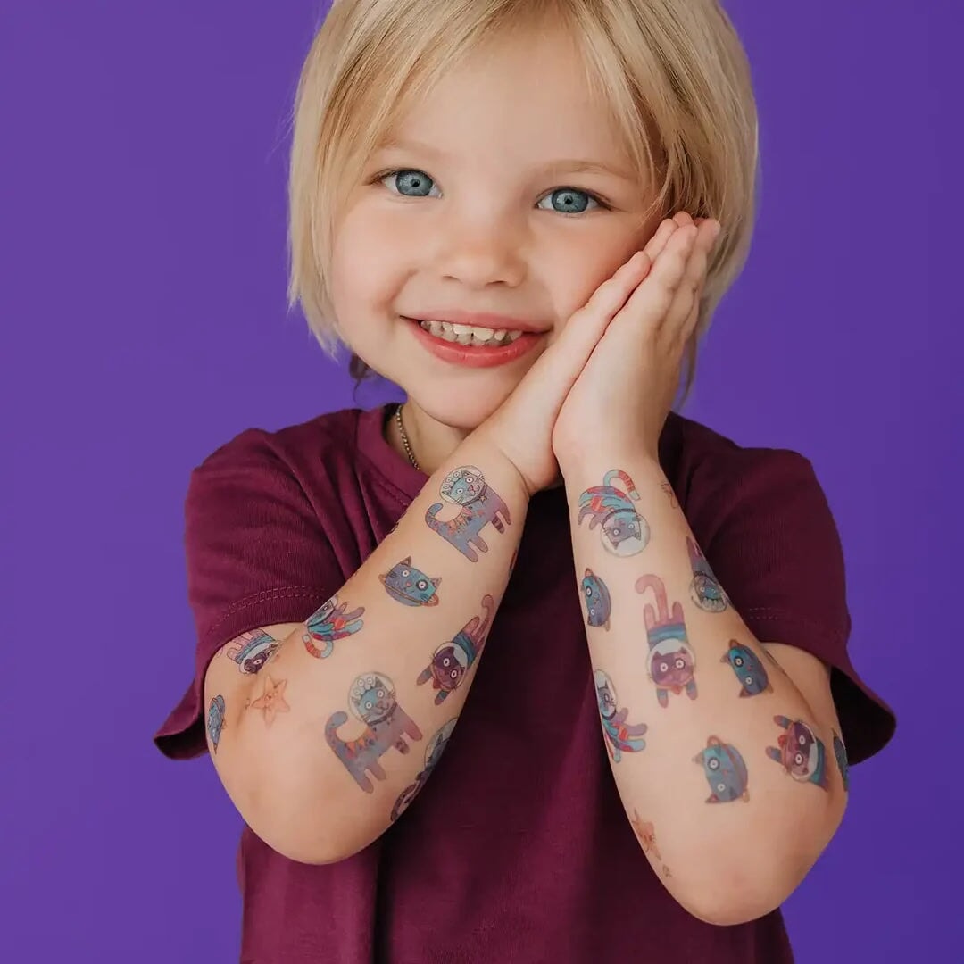 Tatouages temporaires - Chats de l&