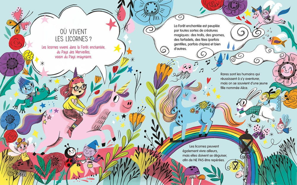 livre les licornes font-elles pipi Auzou Mlle et Coco