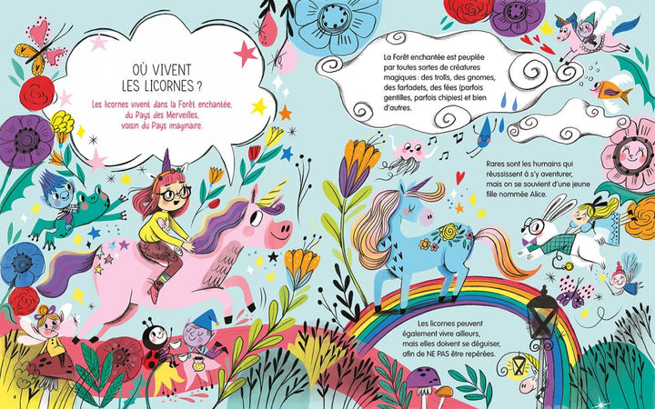 livre les licornes font-elles pipi Auzou Mlle et Coco