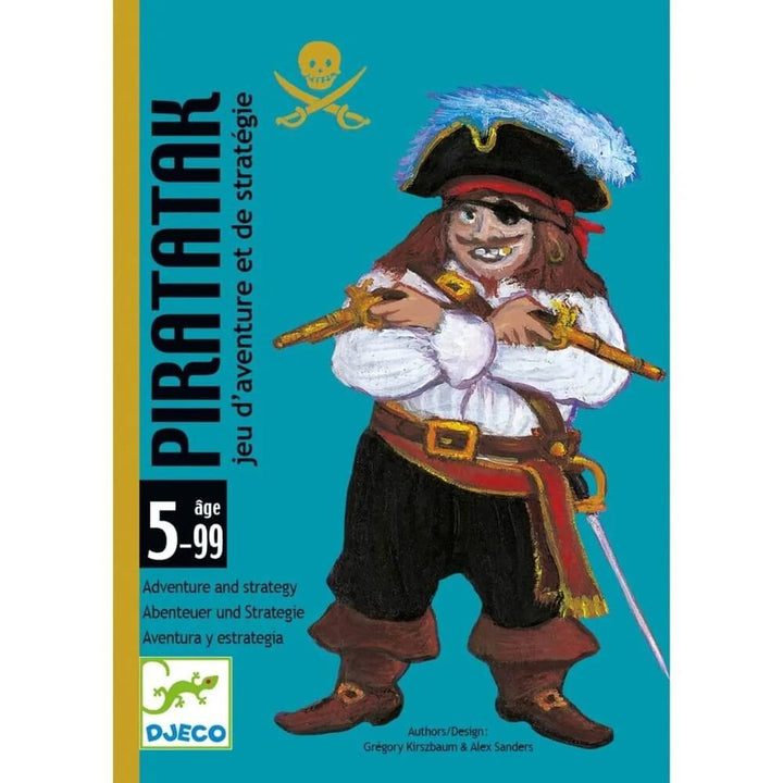 Jeu de cartes et de stratégies Piratatak Djeco Mlle et Coco