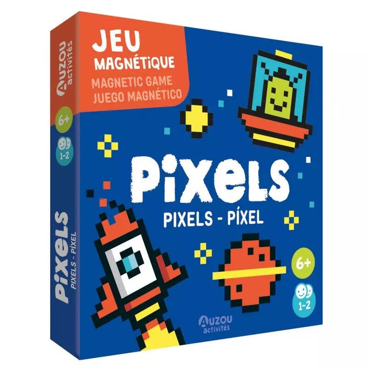 jeu magnétique pixels activité aimanté jeu enfant auzou