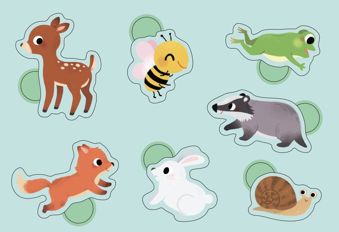 Ma pochette de 100 gommettes Bébés animaux Auzou éditions Mlle et Coco