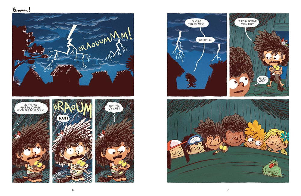 bande dessinée Nonolulu poissons d'avril et pommes d'amour