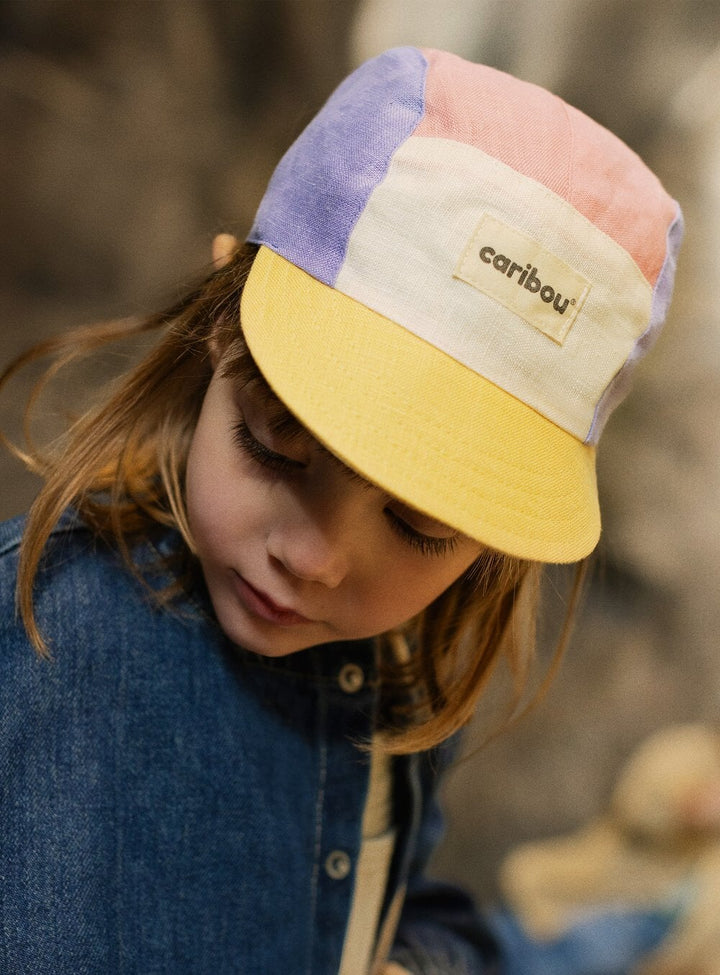 casquette lin polichinelle Caribou compagnie québécoise accessoire soleil
