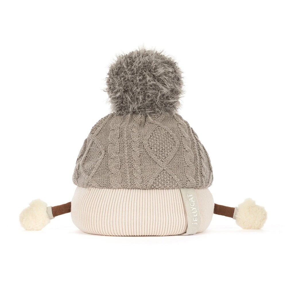 Peluche chapeau Pomilly 10" Noël Jellycat Mlle et Coco