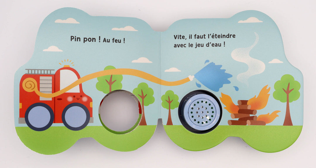 Livre - Camion de pompier : Léo - Auzou éditions Livre Auzou éditions 