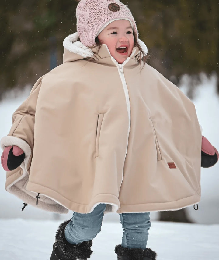 Housse poncho 3 en 1 tan bébé jusqu&