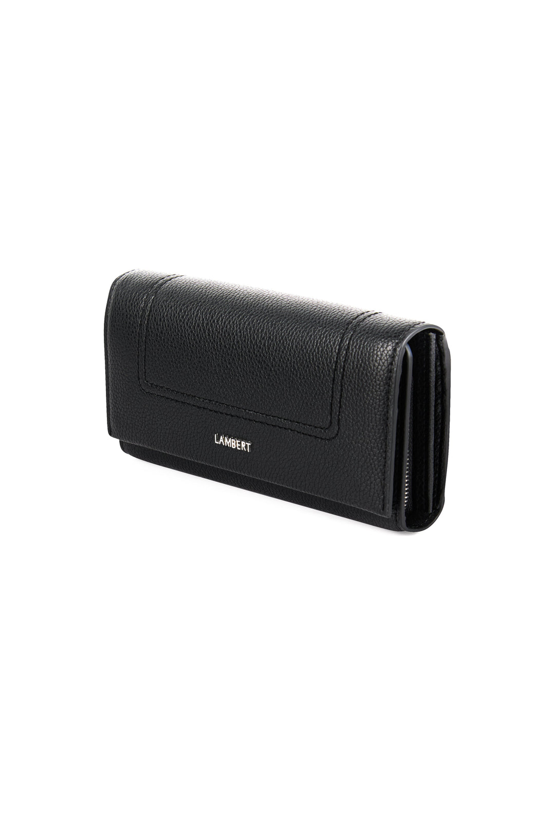 porte-feuille Alondra noir Lambert cuir vegan Mlle et Coco