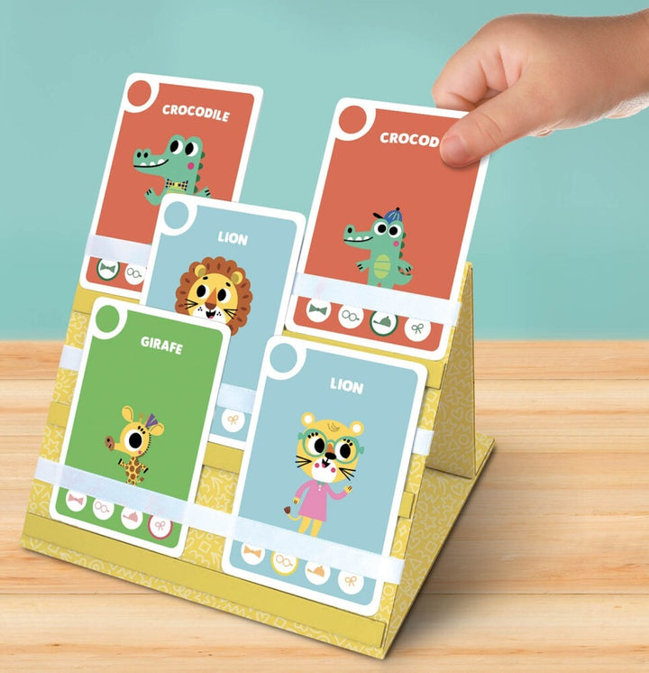 Mon porte-cartes à poser Auzou Mlle et Coco