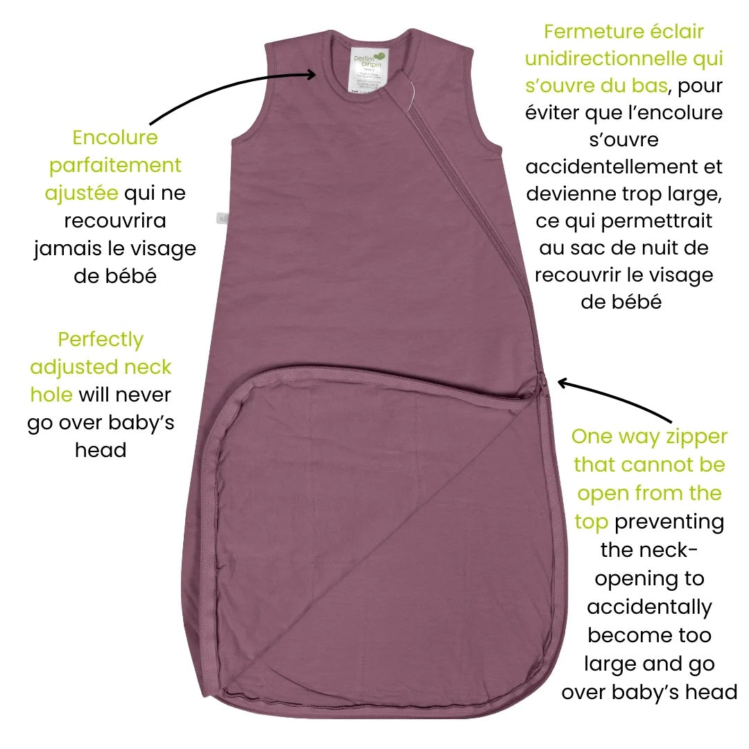 Dormeuse/gigoteuse en bambou 2.5 tog Porto Perlimpinpin
