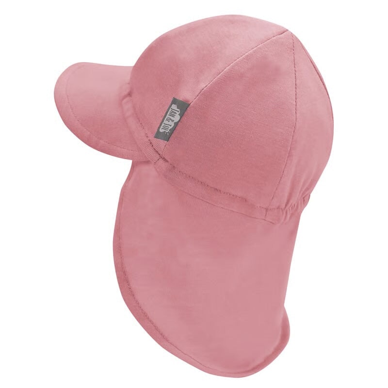 Casquette bébé anti-UV Sun Soft coton - Rose poudre - Jan &amp; Jul Accessoires vêtements/autres Jan &amp; Jul 