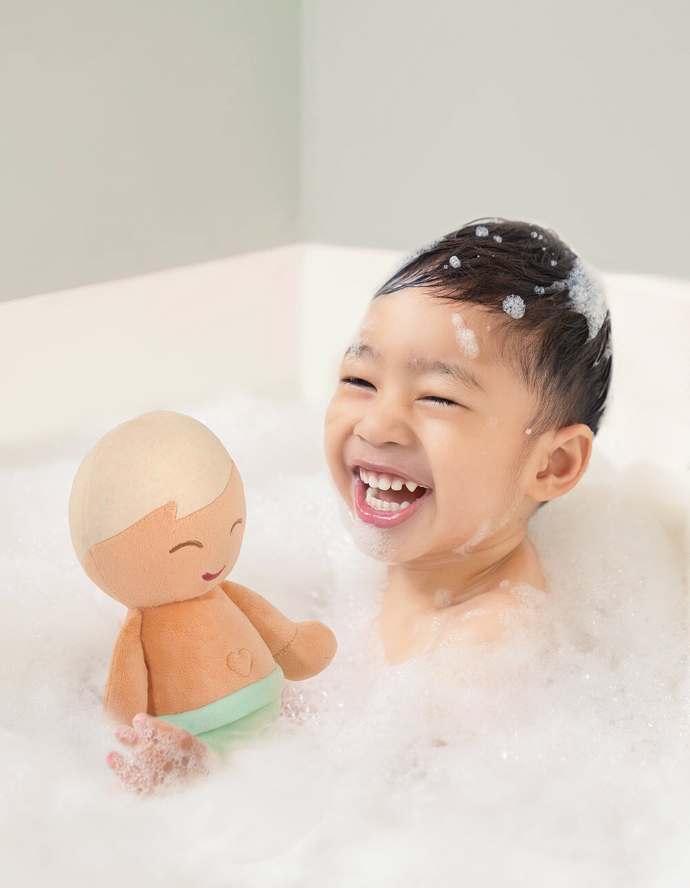 Poupée de bain - Garçon blond - LullaBaby Jouet/jeux LullaBaby 
