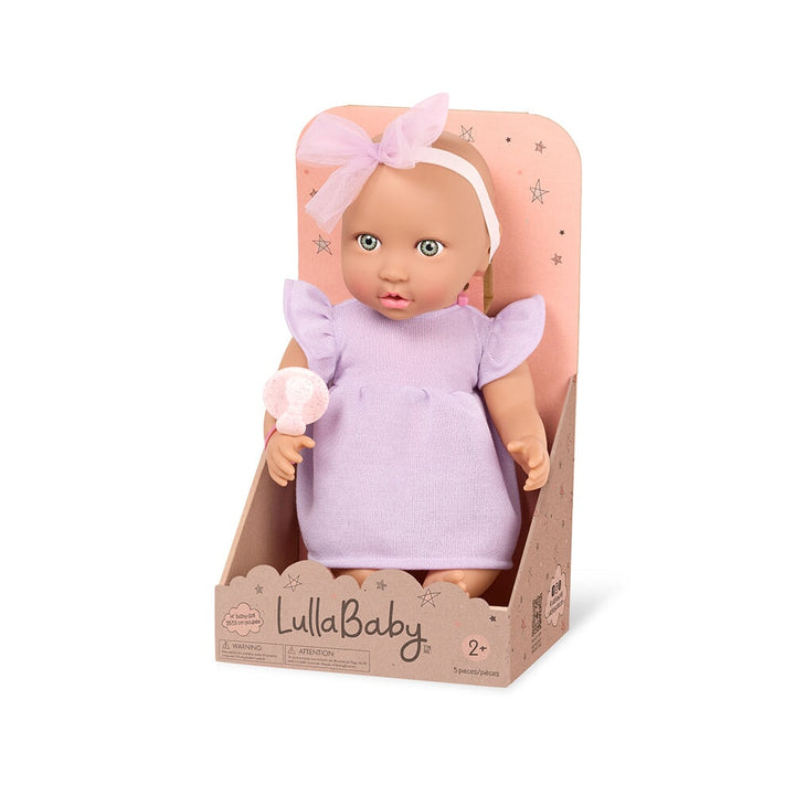 Poupée - Ensemble robe lilas et bandeau - LullaBaby Jouet/jeux LullaBaby 