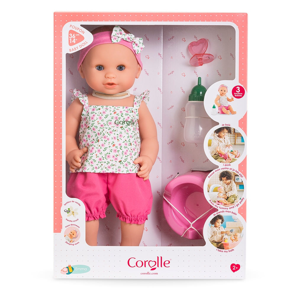 Poupée de 36 cm Emma fait pipi Corolle jouet