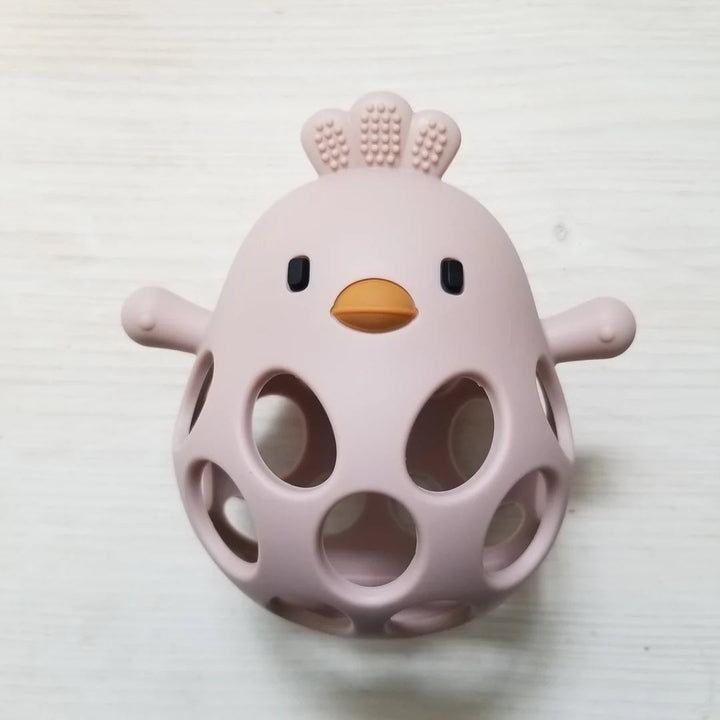 jouer dentition poulet balle Création Jade Mlle et Coco