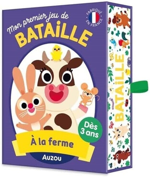 mon premier jeu de bataille auzou enfant activité