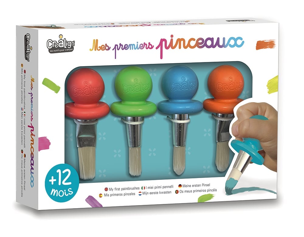 Mes premiers pinceaux Crealign Kid Jouet Mlle et Coco