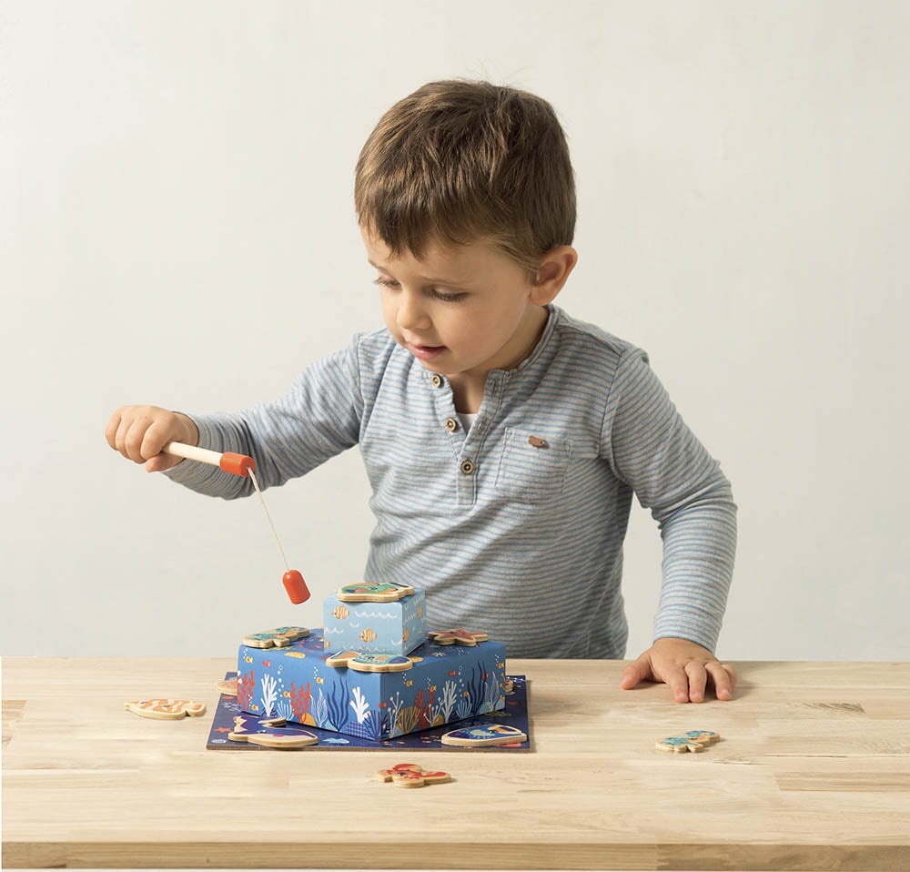 Ma premiere pêche à la ligne jeu Auzou Mlle et Coco