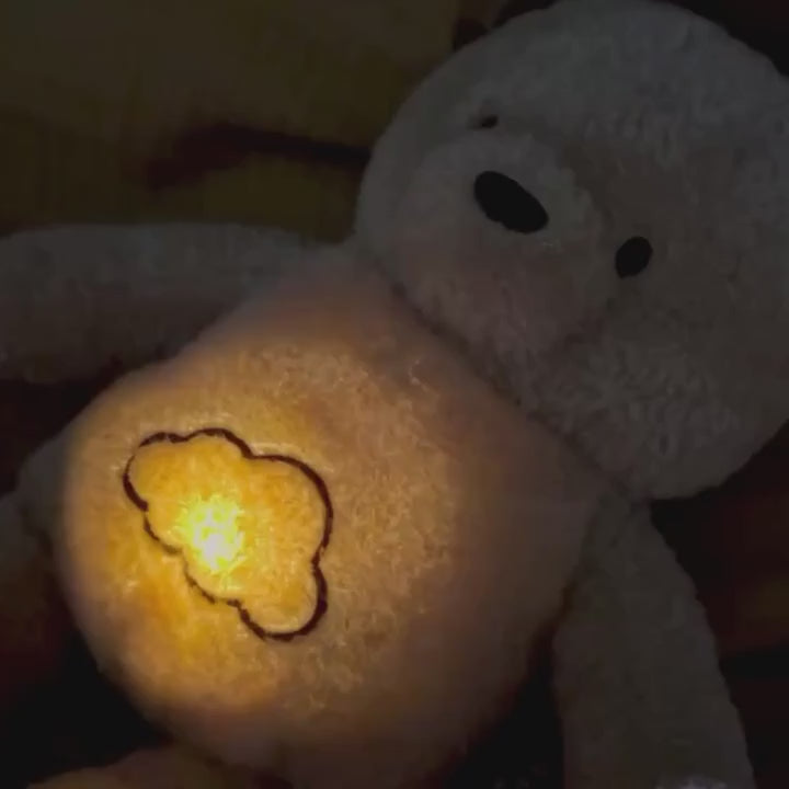 Peluche musicale et lumineuse qui respire Cookie Cloud B Mlle et Coco