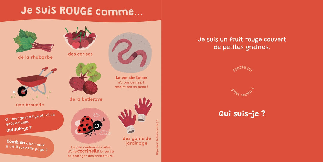 mon livre des odeurs le printemps Auzou éveil Mlle Coco
