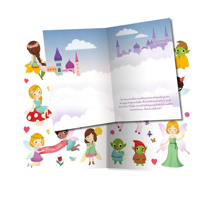 Mes tout premiers autocollants Les princesses et les fées Auzou Mlle et Coco