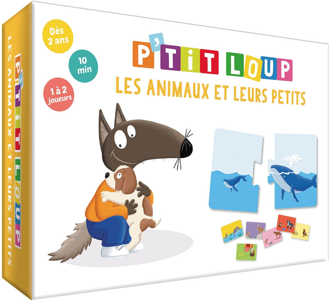 Jeu P'tit loup Les animaux et leurs petits Auzou