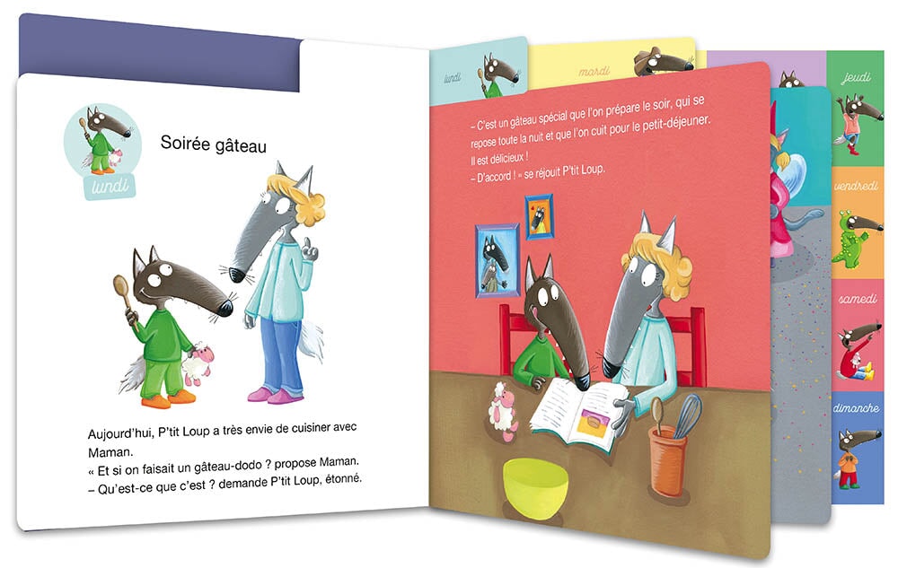 Mes 7 histoires pour m'endormir Auzou P'tit Loup