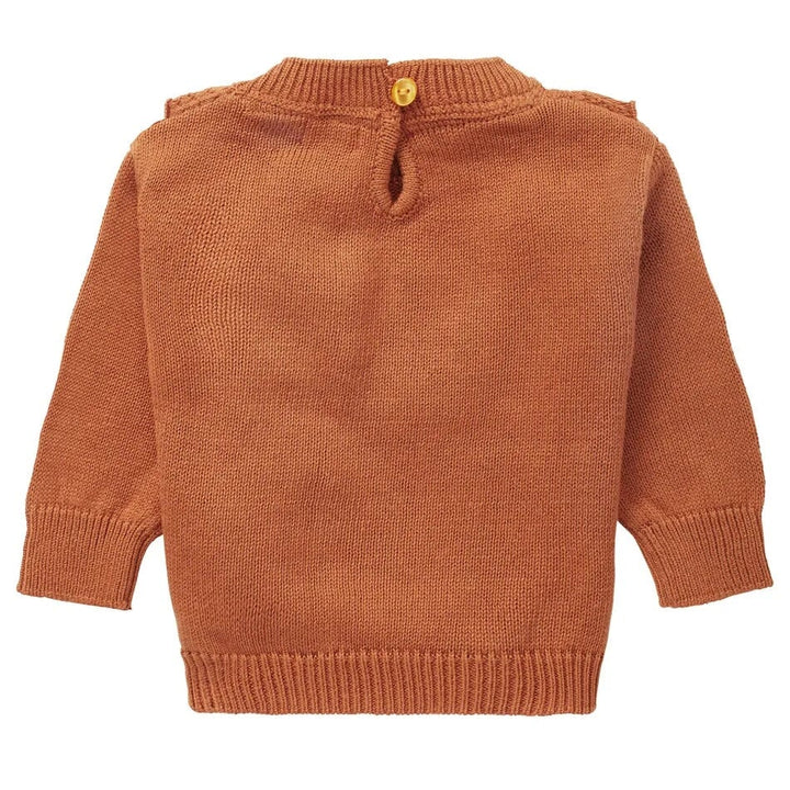 pull manches longues caramel frison Noppies vêtement bébé enfant