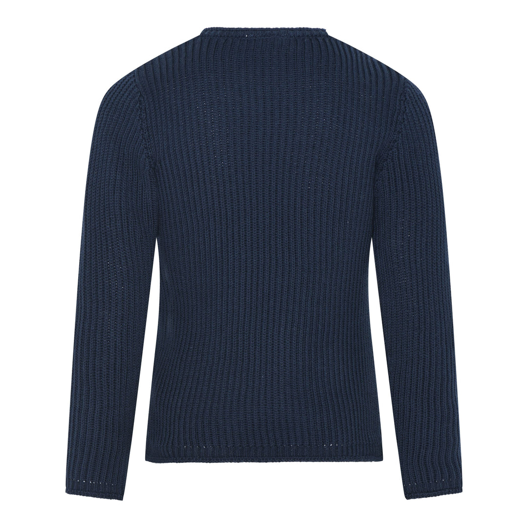 pull tricot minymo marine manches longues vêtement enfant