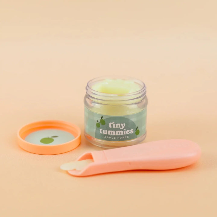 accessoire jouet poupée purée pomme tiny harlow tummies