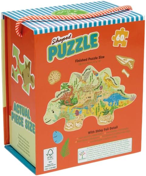 Casse-tête Dinosaure (60 morceaux) Floss and Rock Mlle et Coco