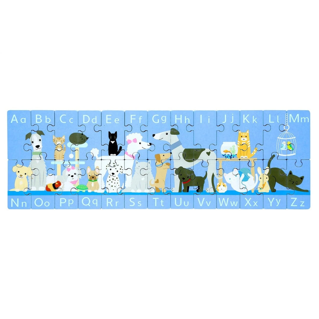 Casse-tête Alphabet animaux de compagnie Orange Tree Toys Mlle et Coco
