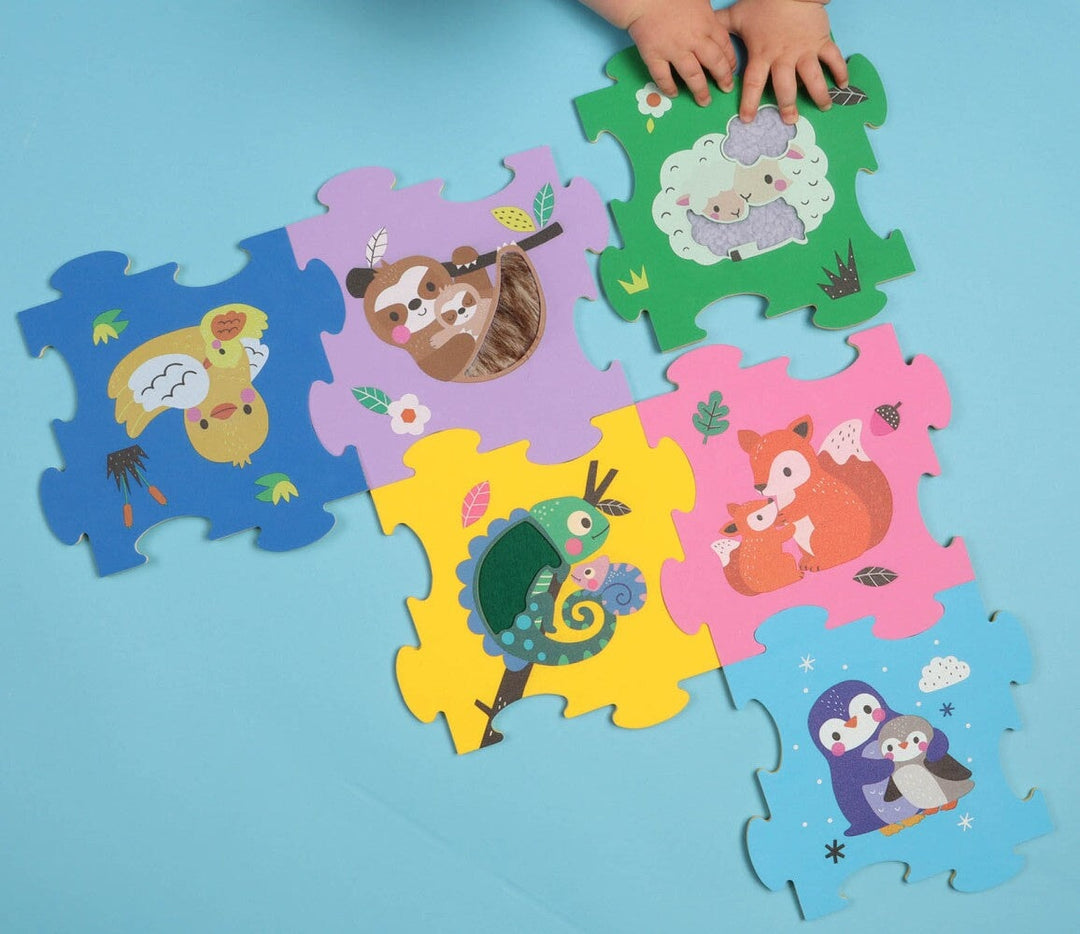 Puzzle en mousse animaux Auzou Mlle et Coco